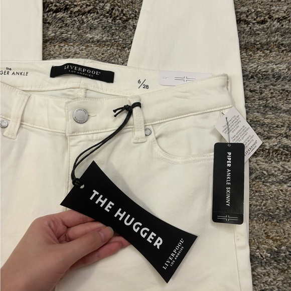 Liverpool Piper Ankle Skinny Jeans Sz 6/28 NWT | Liverpool The Hugger Ankle Jean - Picture 5 of 15